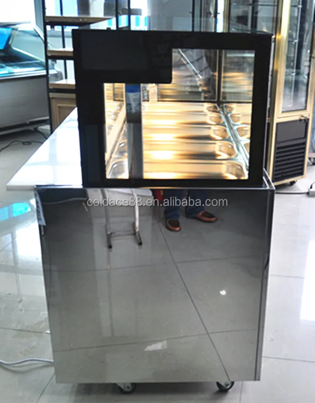 Used Subway Salad Sandwich Prep Table Refrigerated Kitchen Freezer