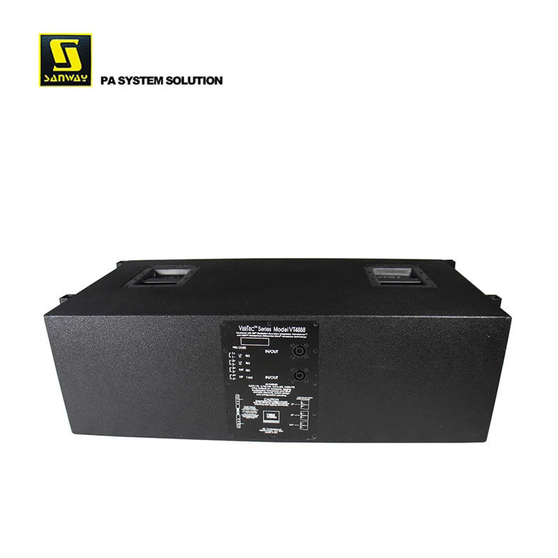 VT4888 Sanway профессиональный аудио двойной 12 дюймов 3 Way линейного массива звуковая система
