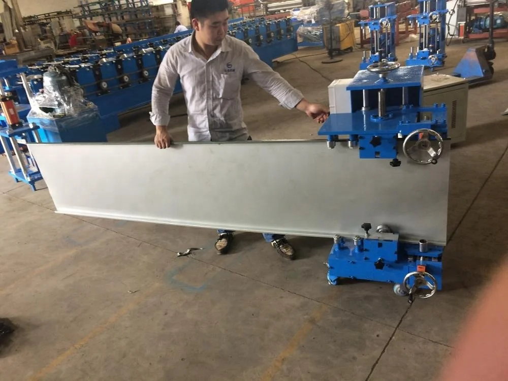 High Quality Automatic Curving Machine for Colored Steel Standing Seam Roof Core Components Gear Metal Tile Making Machinery