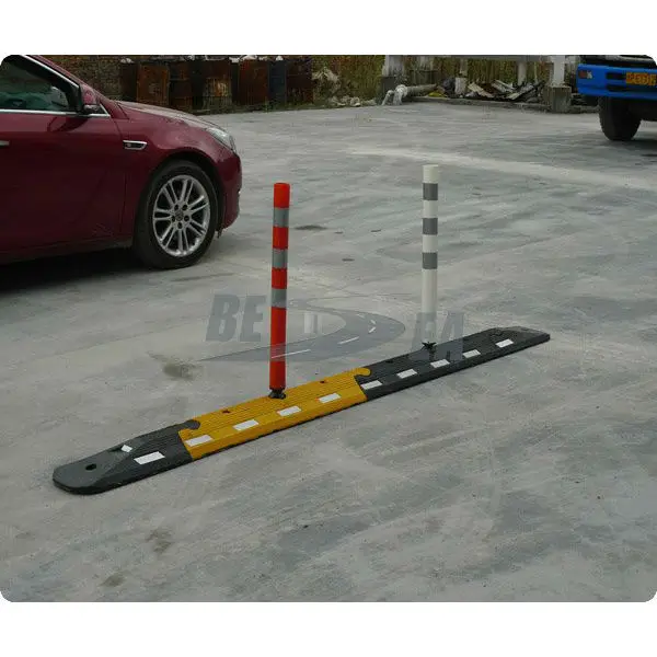 Ali Express, дорожный сепаратор из переработанной резины с пластиковой окантовкой