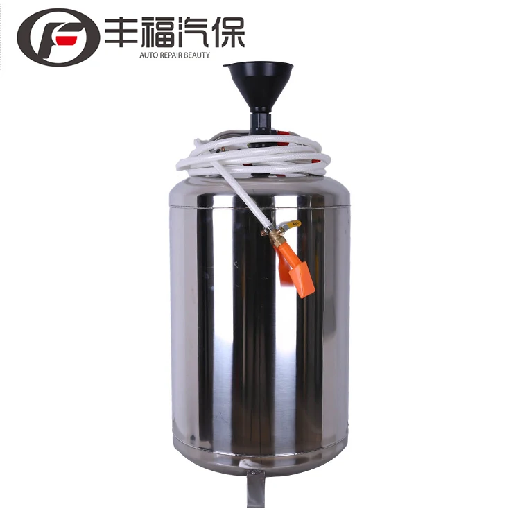 80L Handcart Foam Cleaning Machine Iron Bucket Car Wash Foam Tank