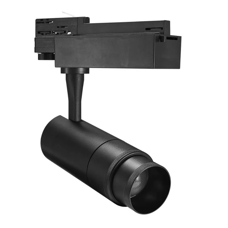 2019 New Arrival Zoom Focusable 4 Wires 3 Phase Compatible with Global Track System 30W LED Track Light