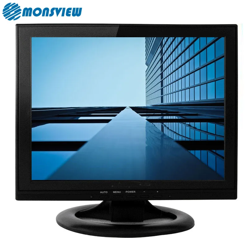 14 Inch Square LCD Monitor with VGA, HDMI, RCA, Audio Speaker | 3