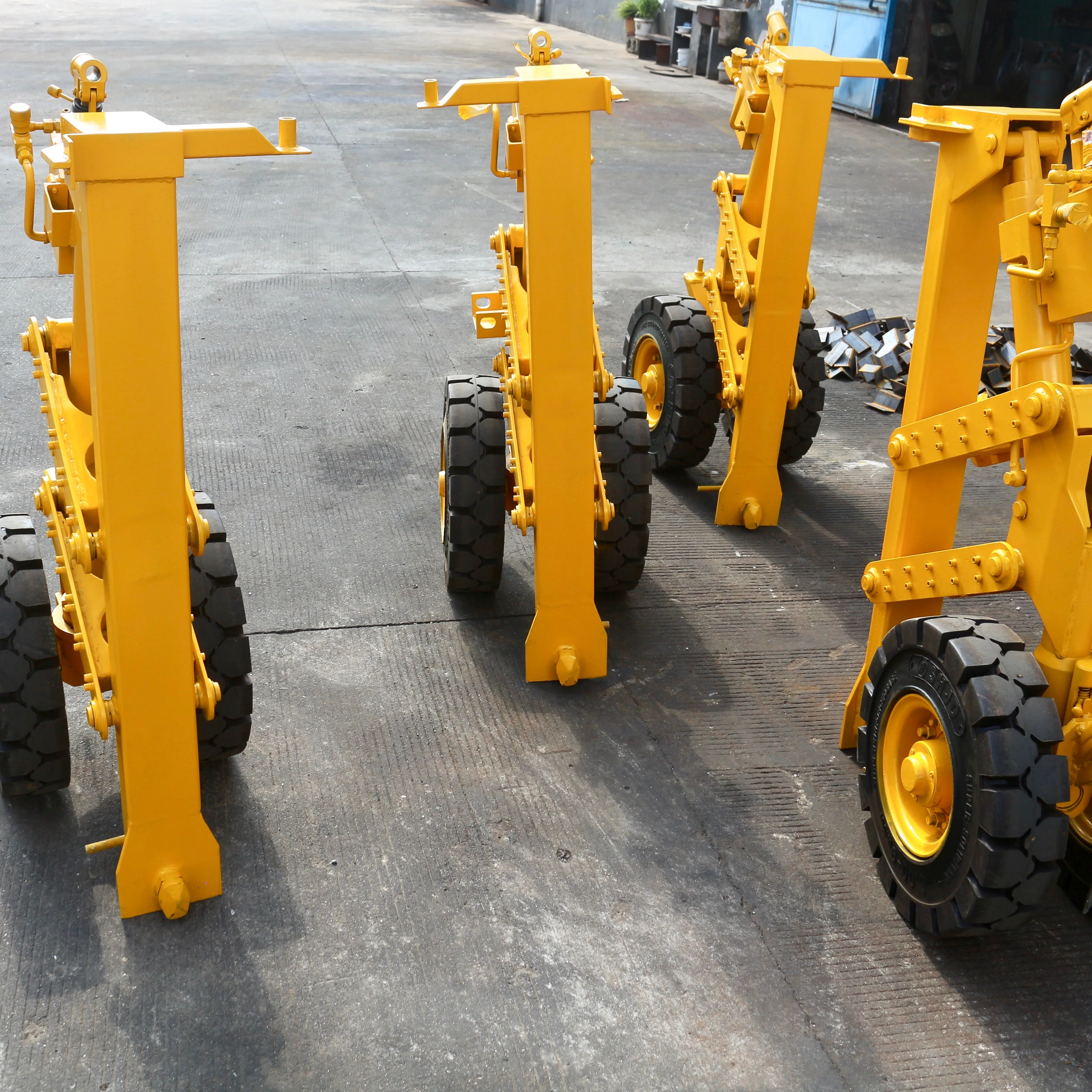 Heavy Duty Container Dolly - Steerable - Capacity: 30 tons