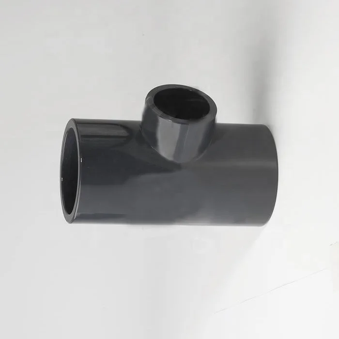 ПВХ редуктор тройник пластиковый тройник труба фитинг