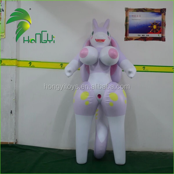 Hongyi Sexy Inflable De Dibujos Animados De Juguete Personalizar Pvc Inflable Sexy Dragón Chica 8508