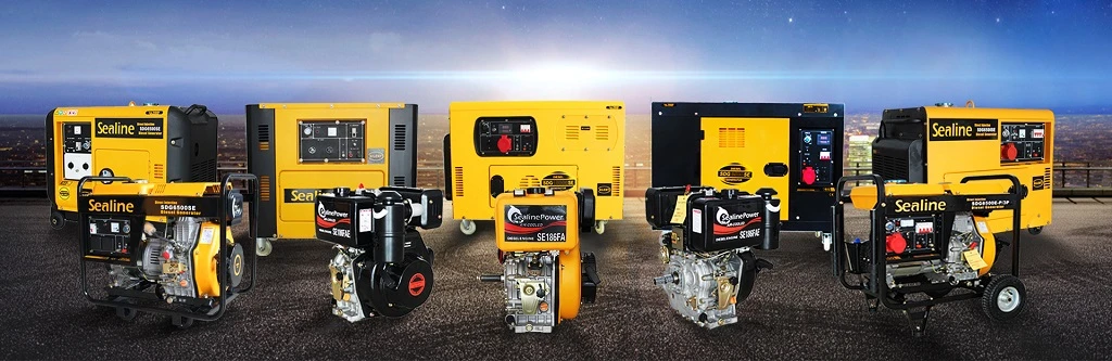 10KW EV80 Powered Water Cooled Two Cylinder diesel Genset