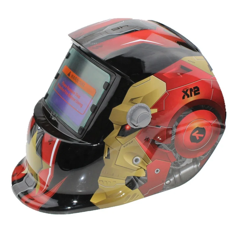 helmet iron man untuk dijual Iron-Man MK50 Electronic Cosplay Helmet, VoiceTouch Control with LED Eyes featuring a responsive voice activation system that brings the legendary Iron Man Mask to life Helm Las Otomatis Iron Man