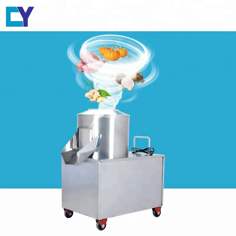 Commercial Potato Peeler Automatic Sweet Potato Peeling &Cleaning machine  1500W 15-20KG