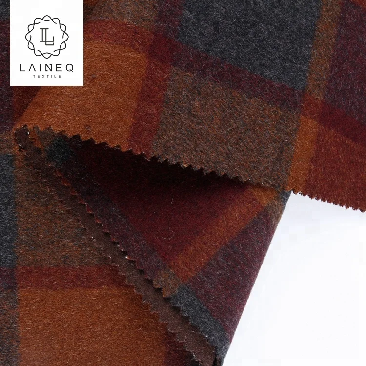 2018 новый дизайн мужская клетчатая Клетчатая Шерстяная ткань в клетку для зимних пальто