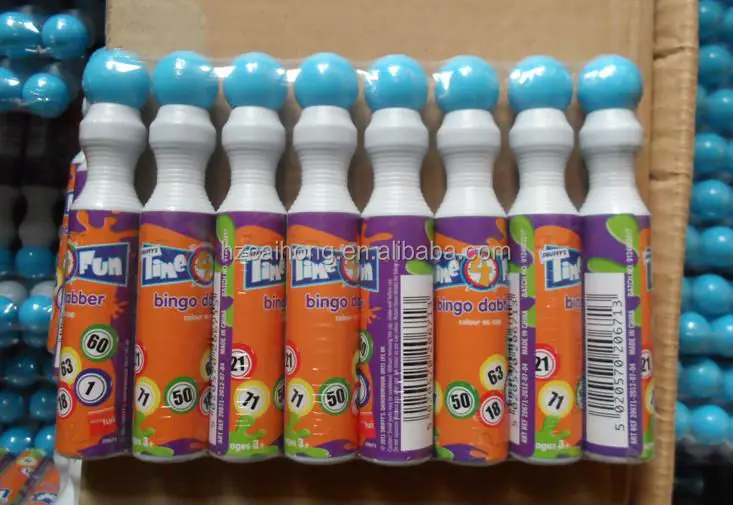 Лидер продаж 40 мл Ханчжоу Радуга бинго маркер ручка для бинго воздуходувки машины