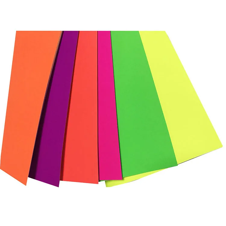 Factory Supply Colorful Fluorescent Neon Paper - Buy Factory Supply  Colorful Fluorescent Neon Paper Product on