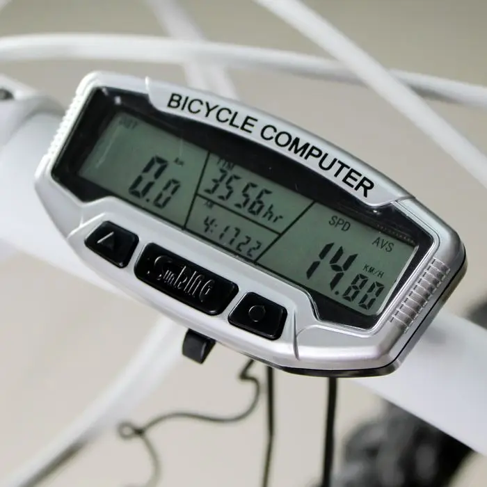 SUNDING Bike Wasserdichter Code Tisch Tachometer Fahrrad Digital LCD Computer 