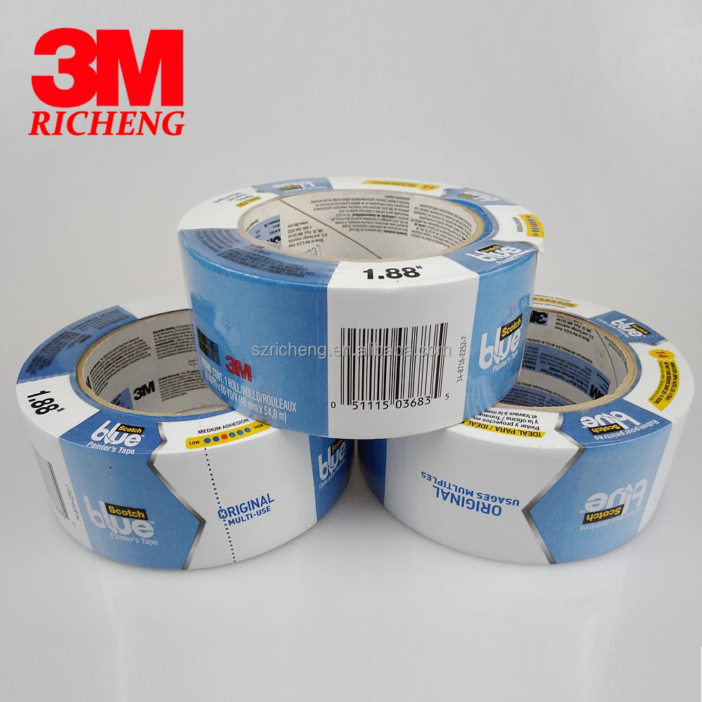 Original 3m Band Blue Masking Tape Buy Blue Masking Tape,Printed