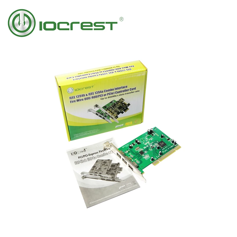 
 Высокое качество pci-1 порт 1394a и устройство работающее от прикуривателя с 2 портами 1394b firewire Карты  