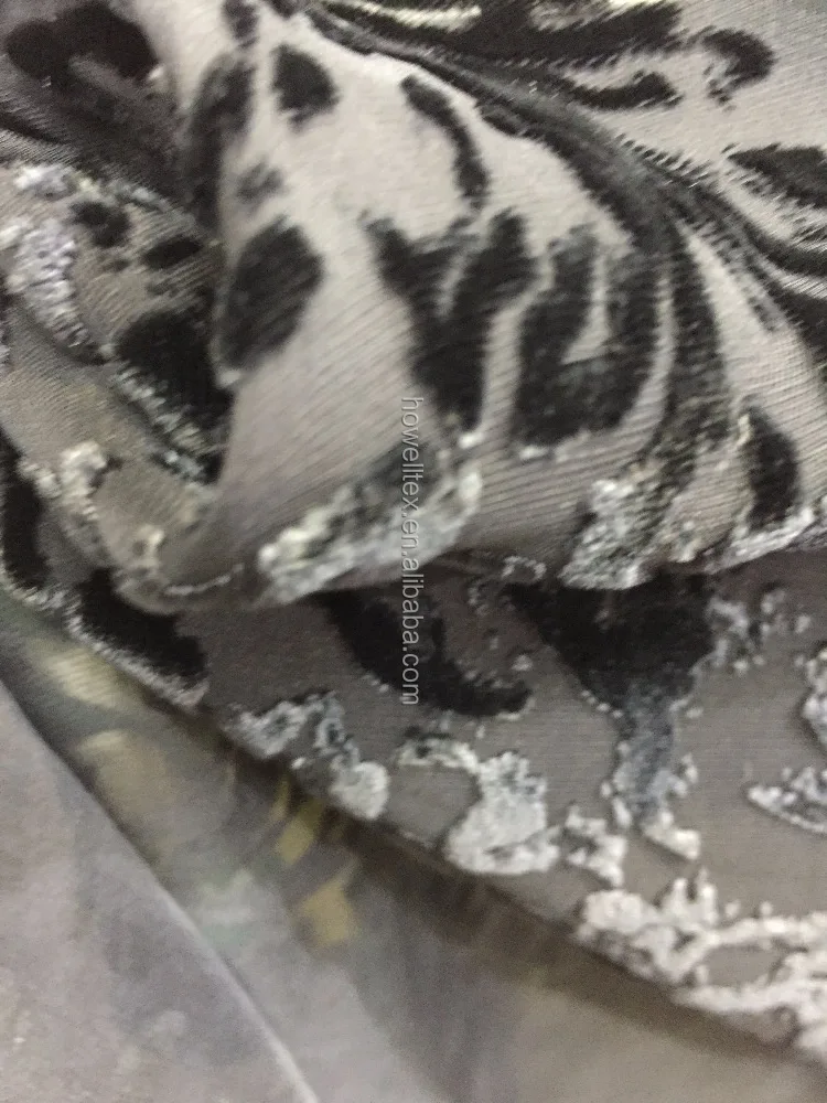 
 2018 новейшая шелковая вискозная бархатная ткань для одежды  