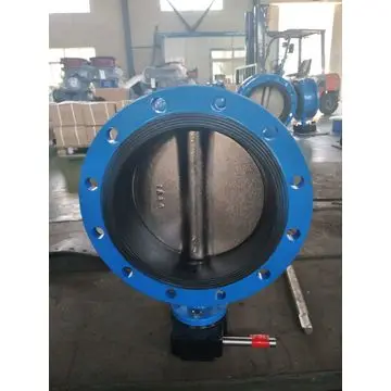 Dn350 Epdm Rubber butterfly Valve with Rotork Worm Gear Chain Wheel