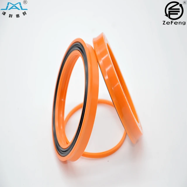 Yellow Color H605 Hydraulic Piston Rod Seal for Hallite