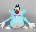 Free shipping 38CM Oggy and the Cockroaches Fat Cats Toys Hobbies Stuffed Plush Animals doll for