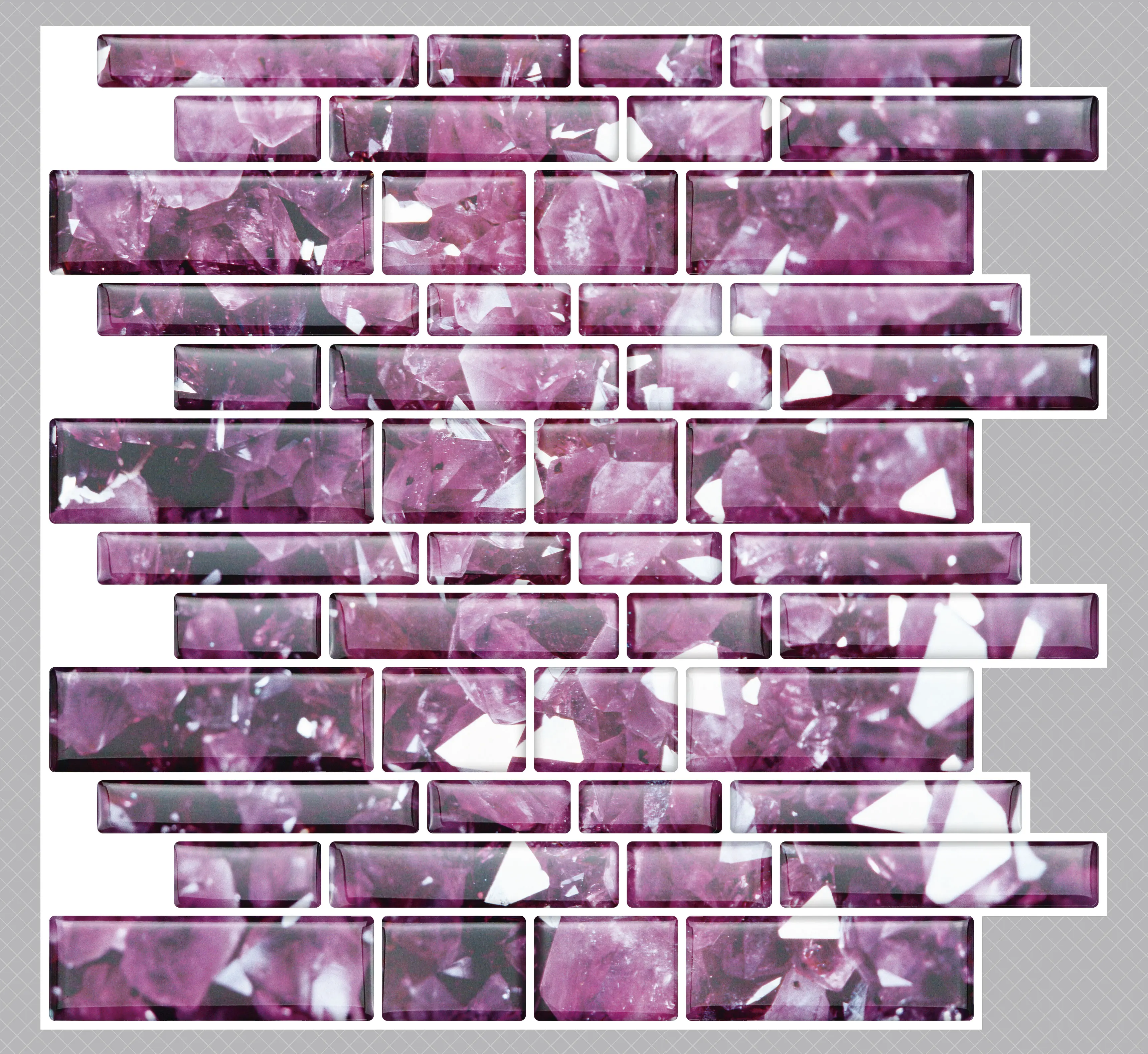 
 Кухонная клейкая стеклянная плитка, самоклеящаяся мозаичная плитка, настенная плитка  