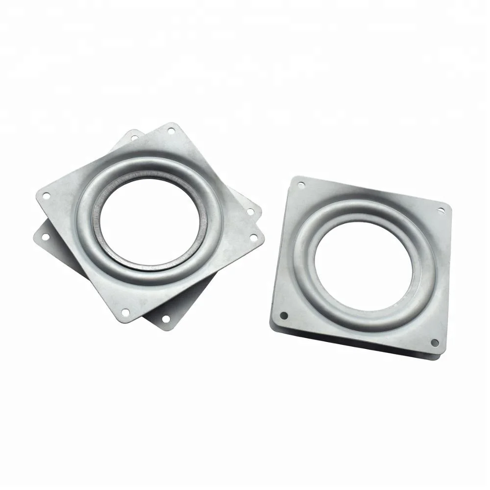 Вращающаяся поворотная пластина с квадратным подшипником 4 дюйма 360 градусов