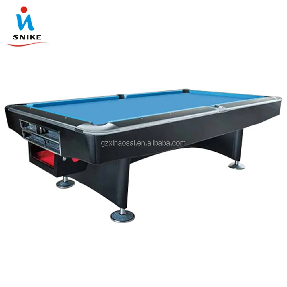 9フィートのフランス式プールテーブル（ボールリターンシステム付き