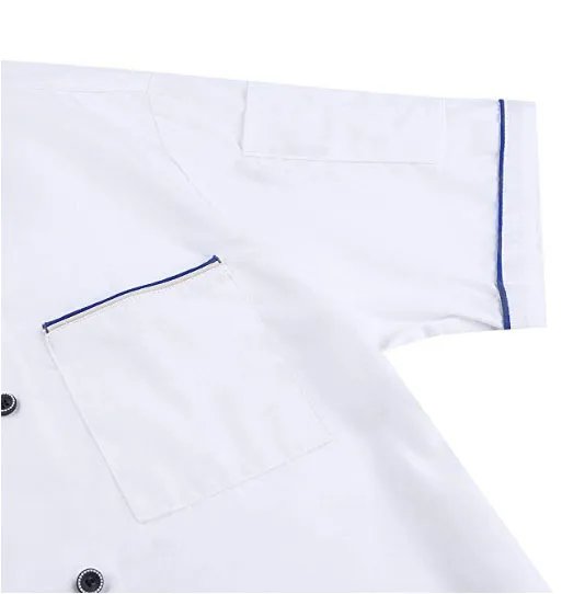 Custom Cook Uniform Hotel Restaurant Chef Shirt Chinese Guangzhou Kitchen Uniformes De Chef De Cocina Para for Men Tops Knitted