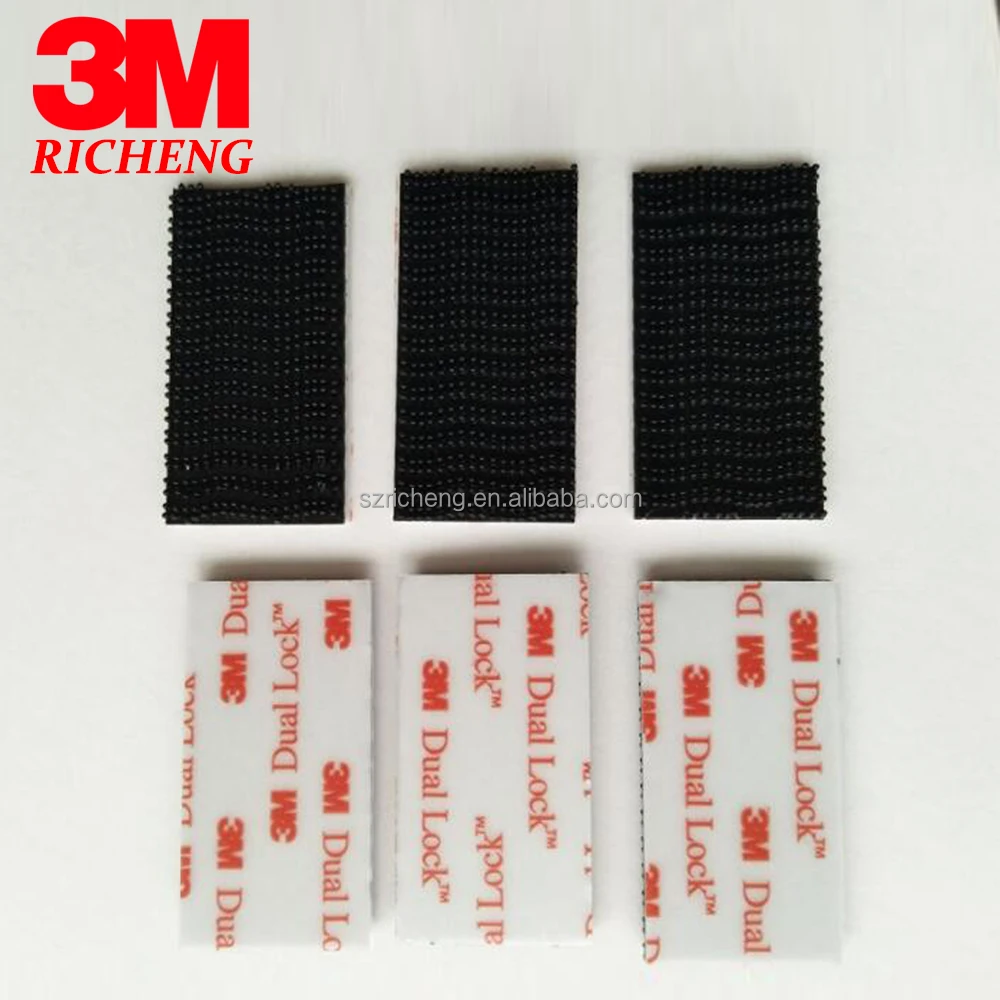 Самоклеящаяся лента 3M SJ3550 с двойным замком, 1 дюйм * 50 ярдов, с черной высечкой 250, любой размер, который вам нужен
