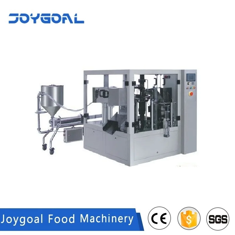 Automatic Durable Pouch Filling Packing Machine for Liquid Powder Grain Flow Snack Chips Made Plastic Paper for Chemical