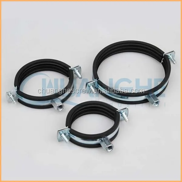 Fermaglio A P In Acciaio Dolce Rivesta In Gomma EPDM, Zinco RS - Foto 11