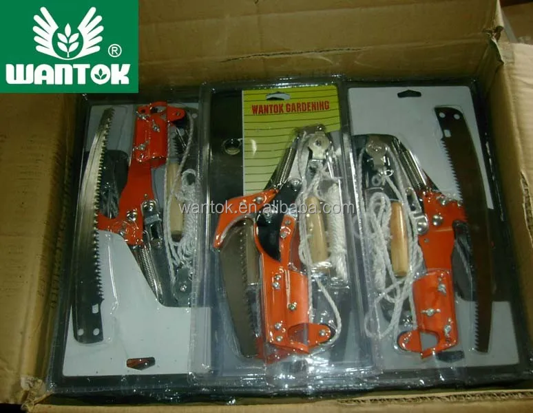 Steel Curved Extendable Tree Pruner Telescopic Tree Pruner Extendable Pole Saw Branch Trimmer Pruner