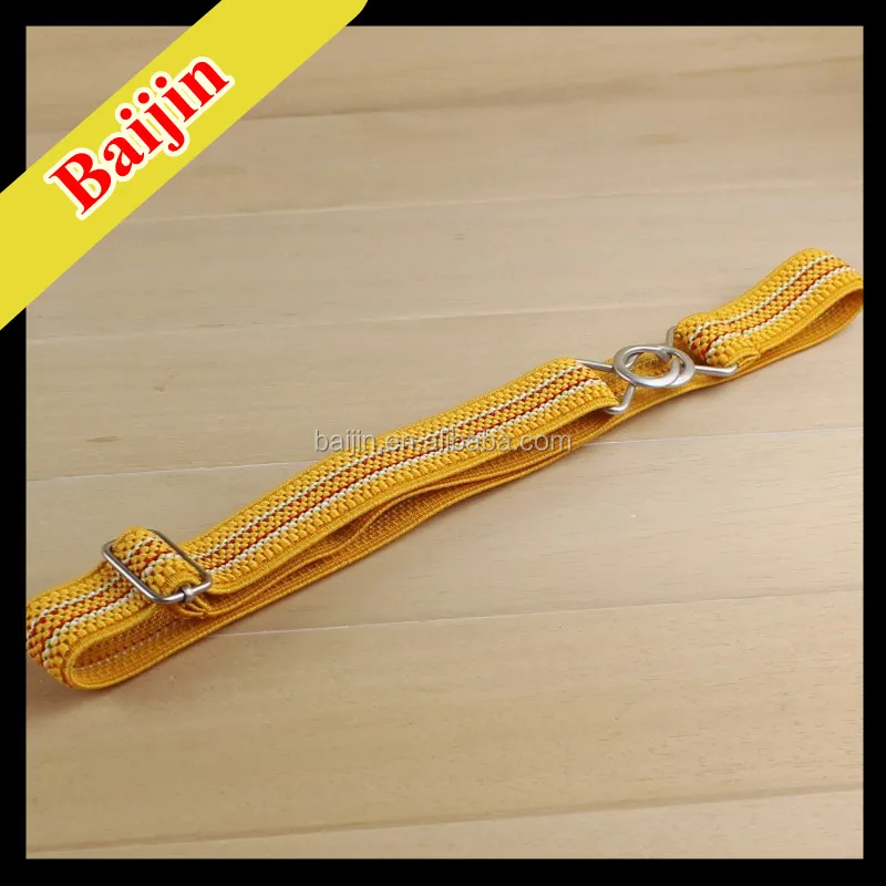 2014 Latest Elastic Canvas Fabric Belt For Children/kids/boy's/girl's With 8shape Double Buckle