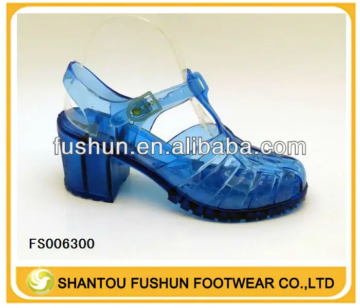 дамы пвх желе тапочки сандалии обувь сандалии