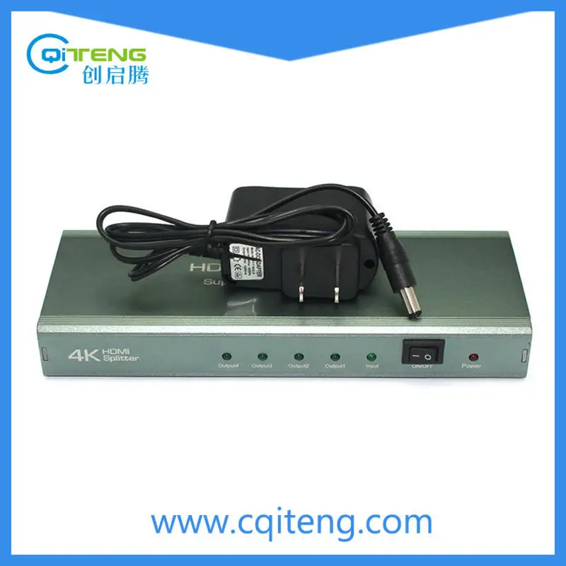 공장 포트 Hdmi 분배기는 1.4v 1x4 1 입력 4 출력 지원 및 3d 4k*2k 4k Hdmi 분배기 - Buy Hdmi ...