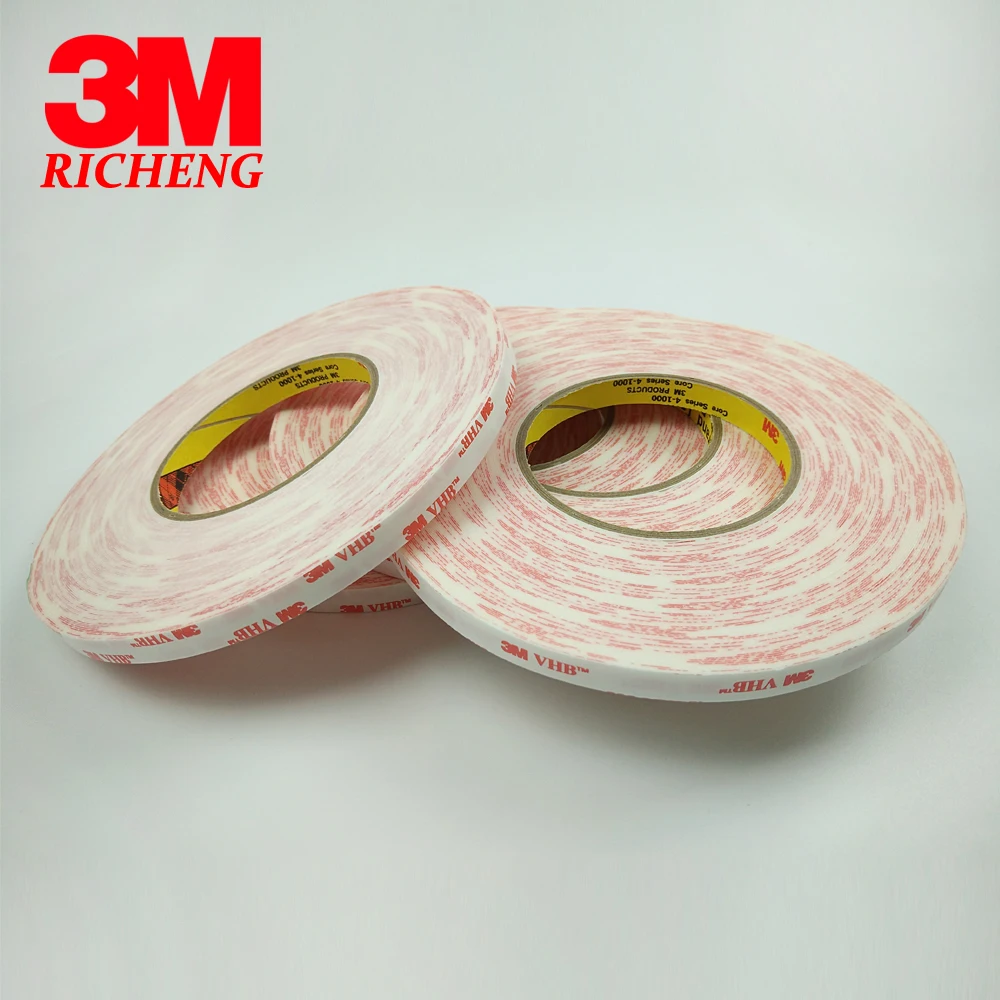 new 3M high temperature Tape 33M/Roll 5 8 10 12mm For Double Side Adhesive  Tape