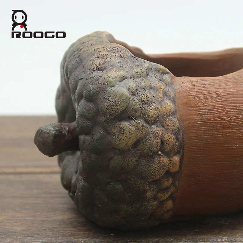 Roogo каучуковые мини-цветочные горшки в форме лесного