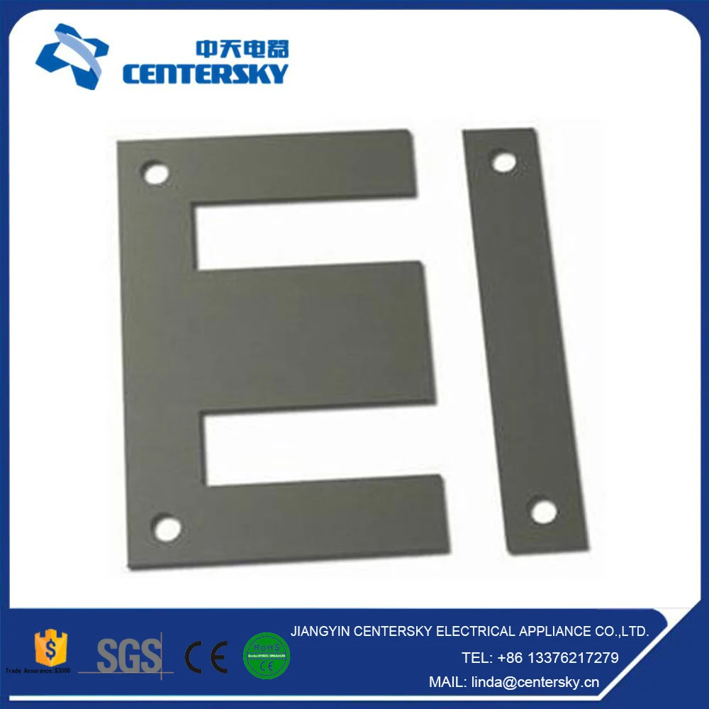 EI Silicon Steel Laminated Transformer Iron Core for Reactor