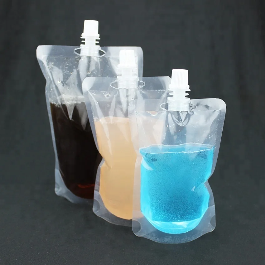 Drink Pouch with Spout Packaging Beverage Bag With Plastic Packaging Baby Food Spout Pouch