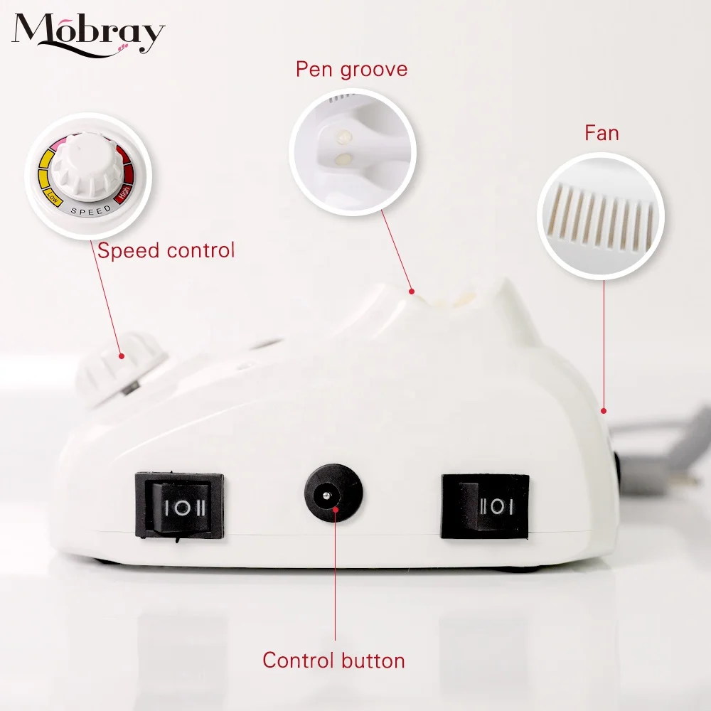 
 Mobray фрезерный станок пилка для ногтей сверло для полировки ногтей шлифовальная машина для глазирования  