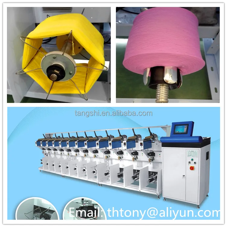 Cotton Yarn Cone Rewinding Machine Suppliers and Manufacturers - China  Factory - TangShi Textile Machinery