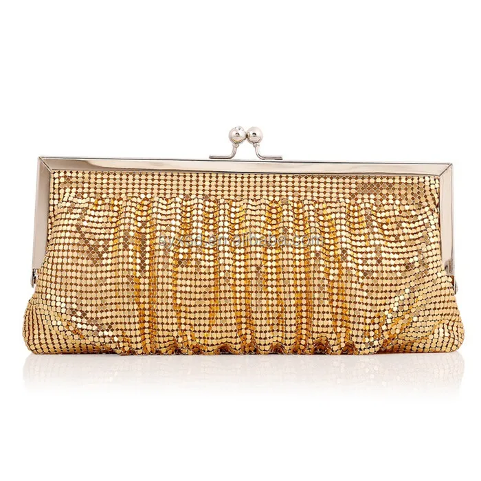 gold colour bolsa