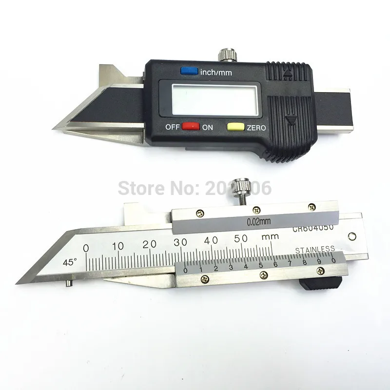 Source Calibro per smussatura digitale a 45 gradi calibro per smussatura in  acciaio inossidabile 0-6mm/calibro per smusso digitale/calibro per smusso  elettronico on m.alibaba.com