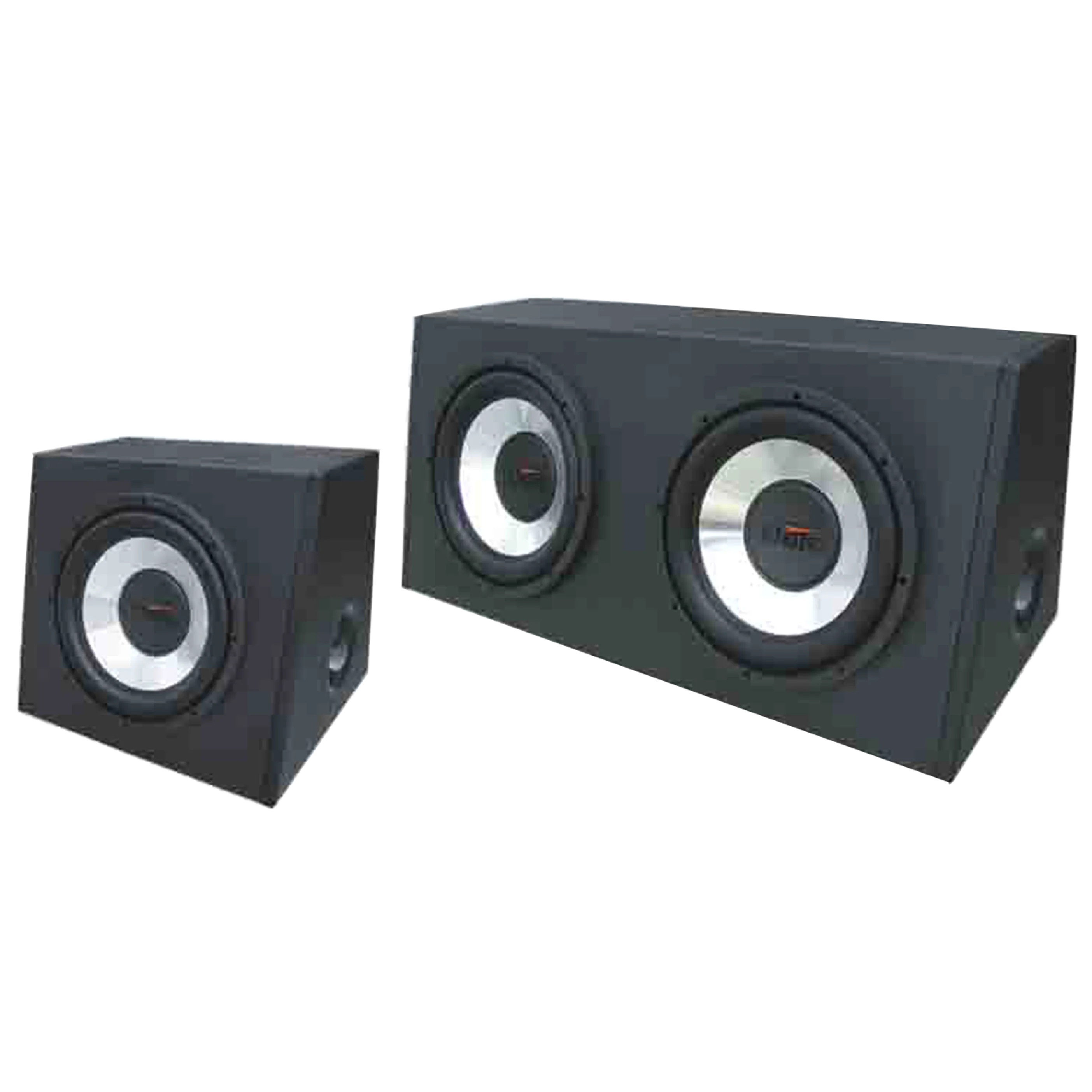 Inex 12 30cm MDF Black Port Car Audio Speaker Sub Subwoofer Bass Box Enclosure 50L 