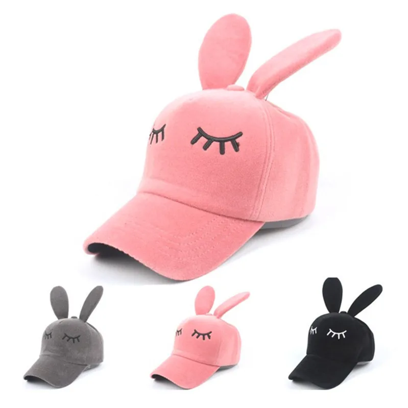 Cosmic Bunny Ears Adult Kids Knit Hat Hedging Cap Outdoor Sports