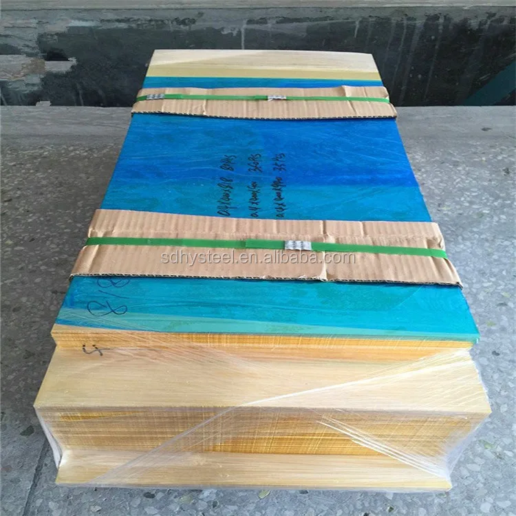 Competitive Price Brass Plate 2mm1220mm Wide 0.360mm Thickness Brass
