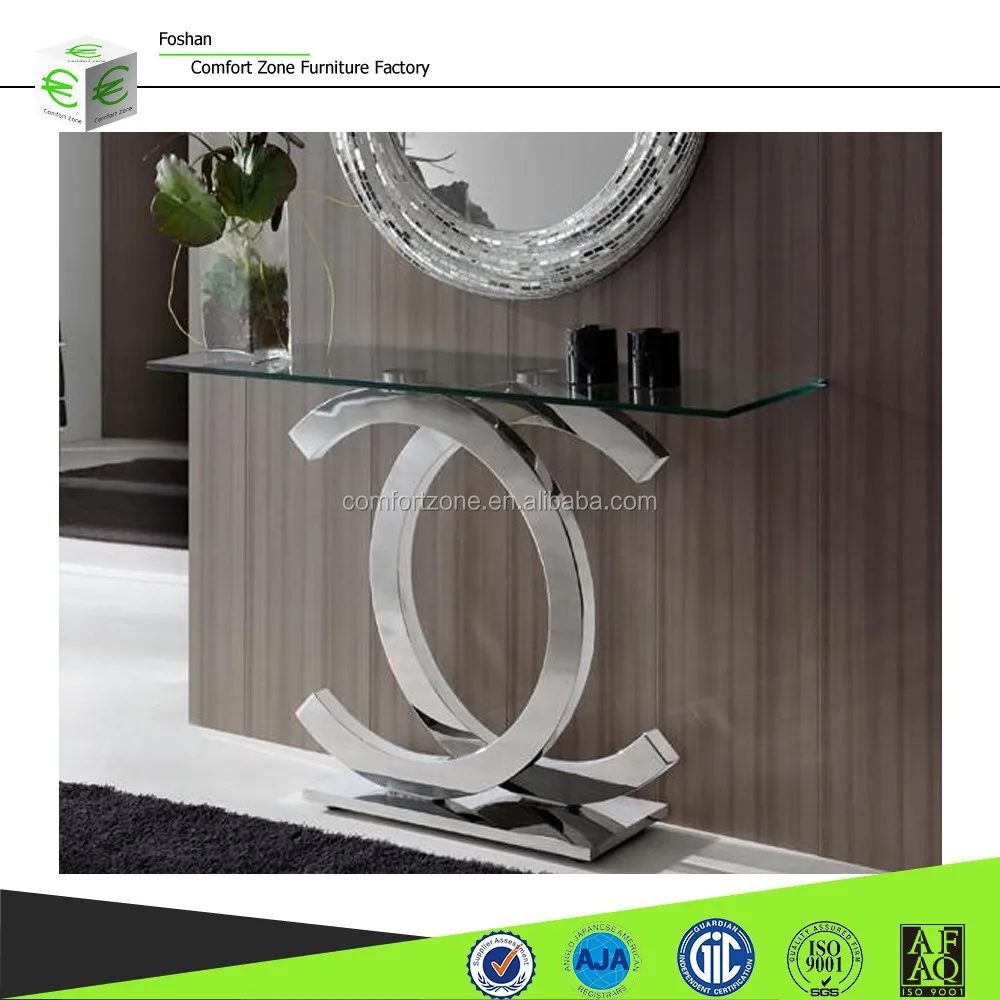 Dn03 Modern Hallway Half Moon Glass Console Table Buy Modern Hallway Console Table Glass Console Table Half Moon Console Table Product On Alibaba Com