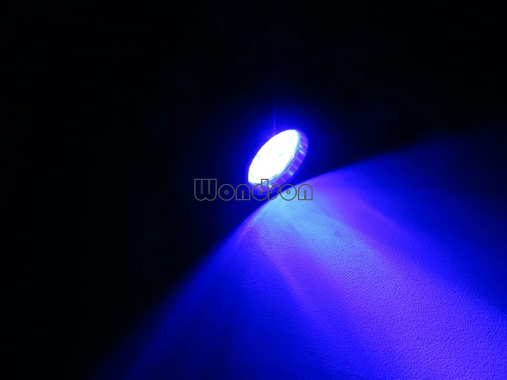 470nm 9 LED Blue Ray Light Lamp Flashlight with Customized Logo