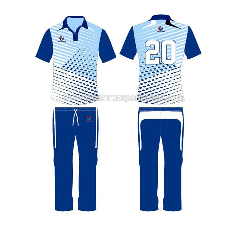 cricket jersey sublimation