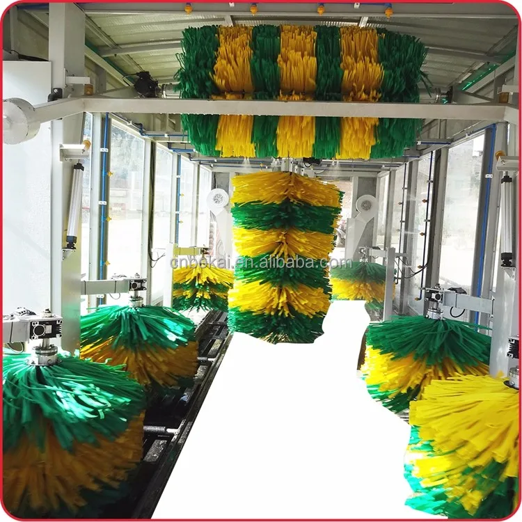 Lavadero De Autos Small Mobile Automatic Tunnel Car Wash Machine for Bridge Material and Car Washer Type Pdq Laserwash 360