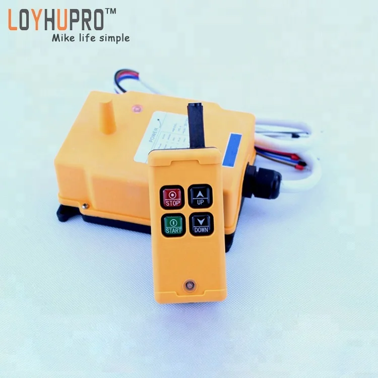 HS-4 Industrial Wireless Remote Controller 1Transmitter+1Receiver for Lift Hoist 